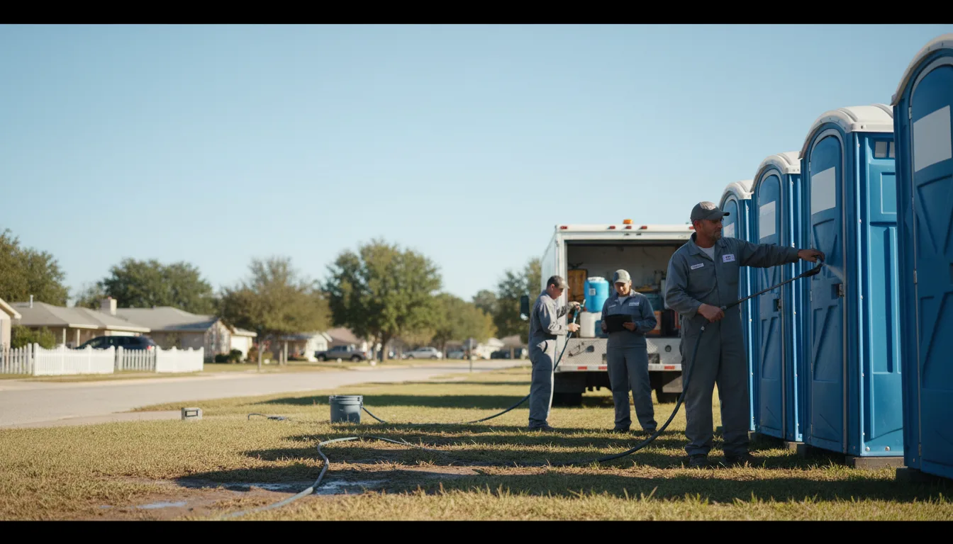 Long-Term Portable Toilet Rental in Issue, MD near me